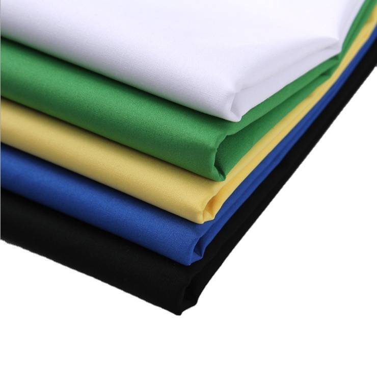 High Quality Plain 100% Organic Cotton Garment Shirt Fabric For Men's Shirt Fabric
